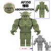 AF348-351 superhero Series Amadeus Cho Maestro Minifigures