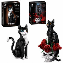725PCS Black and White Cat/Skull Cat