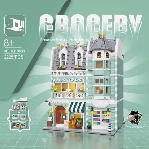 2225 pcs JQ 10003 grocery store MINI Bricks