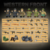 1145 pcs QUANGUAN 100280 Western Front Urban Battle