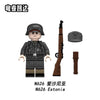 N625-628 World War II Foreign Legion soldier minifigure