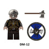 DM11-12 Medieval Viking warriors, elite knights Minifigures