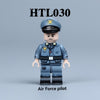 HTL029-033 WW2 German Air Force Squad Minifigures