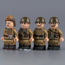 MTUV011-14 Soviet military soldiers Minifigures