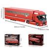 1228PCS MX 10008 Formula Racing Team Transport Truck