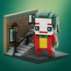 (Gobricks version)  248PCS Clown 2- Staircase Clown