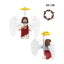 DZ-158 Assembling, splicing, and stacking wooden figures Minifigures