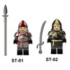 ST01-02 Medieval armored soldier Minifigures