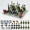M1818 M8086 M8189 Russian field unit minifigures