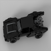 1285pcs MOC-91723 UCS Batmobile 2022 Robert Pattinson Matt Reeves