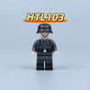 HTL100-104 World War II Defense Artillery Soldier Minifigures