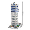 (Gobricks version) 5568pcs MOC-178264 Fantastic 4 Modular Baxter Building - Classic Space Academy
