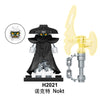 RT8006 Phantom Ninja Series Bans Five Person Group Minifigures