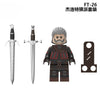 FT24-FT27 The Witcher Series Geralt Ciri Minifigures