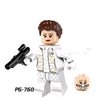 PG759-760 Star Wars character Leia Organa Han Solo Minifigures