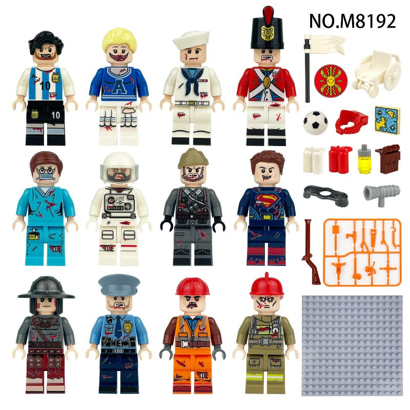 M8192 M8193 Plant Zombie War Minifigures – Joy Bricks