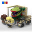 994PCS MOC-125143；Little Shop Of Horrors（Mushnik's shop diorama, Audrey II,Seymour, Audrey, Orin,Mr Mushnik