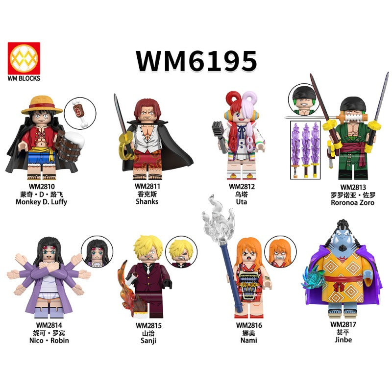 WM6195 One Piece Series Minifigures – Joy Bricks