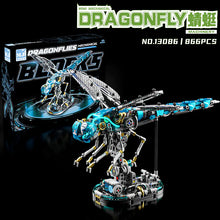 866 pcs MJi 13086 Mechanical Dragonfly