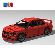 2341pcs MOC-94615 mitsubishi lancer evo 9 1: 8