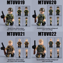MTUV019-022 World War II Soviet military minifigures