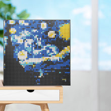 (Gobricks version)MOC-50853 Starry Night Art Photo