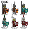 N505U-510U Medieval Castle Knight Series Minifigures