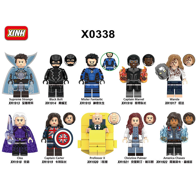 X0338 Super Hero Series minifigure – Joy Bricks