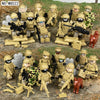 M8022-M1632 Ranger Force military camouflage special forces Minifigures