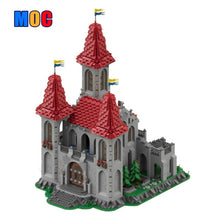 (Gobricks version) 5161pcs MOC-218664 Black Knights Rose Castle