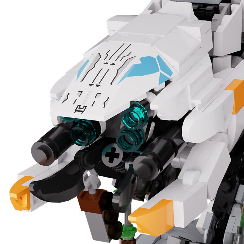 Gobricks version) 1869pcs MOC Horizon Zero Dawn Thunder Fang