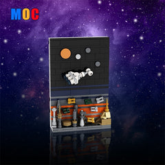 Gobricks version) 235PCS MOC-149285 Postcard from Coruscant – Joy