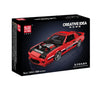 1588PCS MouldKing 10153 American Street Racer