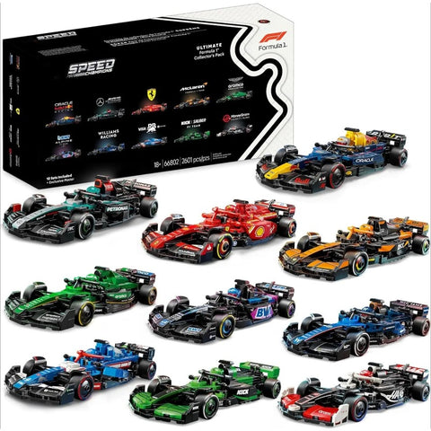 2601 pcs Ultimate Formula 1 (F1) Collector's Pack