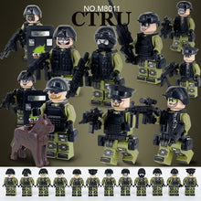 M8011 M8198 Counter Terrorism Special Forces Minifigures