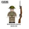 N645-650 British Army Series Minifigures