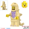 KL3310 KL3311 KL3312 KL3313 KL3314 KL3315 KL3316 Triceratops dinosaur Minifigures