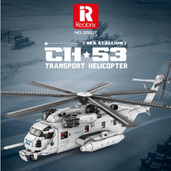 2192 pcs Reobrix 33037 CH-53 Transport Helicopter – Joy Bricks