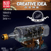 2416pcs 10065S Mouldking Ship in a Bottle The Black Pearl