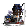(Gobricks version) 2627pcs MOC-213181 Blacksmith / Forge - Medieval Fantasy Display Series