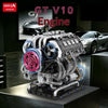 808pcs GISEGA GT V10 Engine Building Set [Motorized]