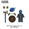 N833-836 Medieval Castle Series Dragon Knight Minifigures