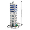 (Gobricks version) 5568pcs MOC-178264 Fantastic 4 Modular Baxter Building - Classic Space Academy