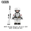 N692-695 Winter Snow Soldiers Minifigures
