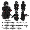 YZ00140B-00148B Operation Delta Force (with black weapon fragments) - Military Special Forces Minifigures