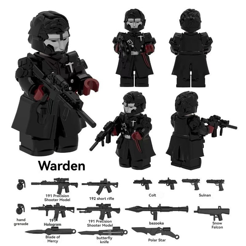 YZ00140B-00148B Operation Delta Force (with black weapon fragments