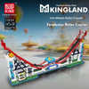 226PCS MouldKing 11030 Racing Roller Coaster