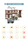 295PCS MOC-102462 Home Alone The Microscale McCallister House