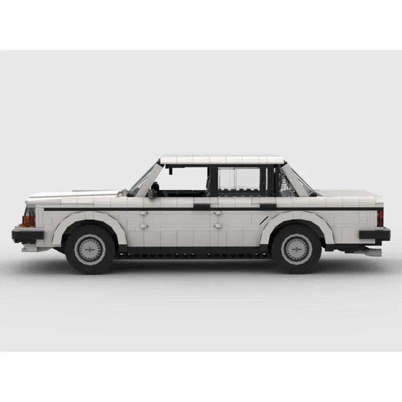 1711pcs MOC-155929 Volvo 240 Sedan