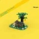 NEW MOC European Medieval Street View Lion Knights black Falcon's Forest Men's DIY ideas child Toy Gift building block MOC-10305